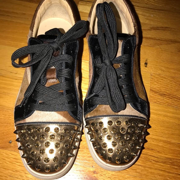Christian Louboutin Spike Sneakers - Picture 2 of 8